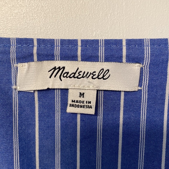 EUC Madewell striped button down top (Medium) - Picture 2 of 4